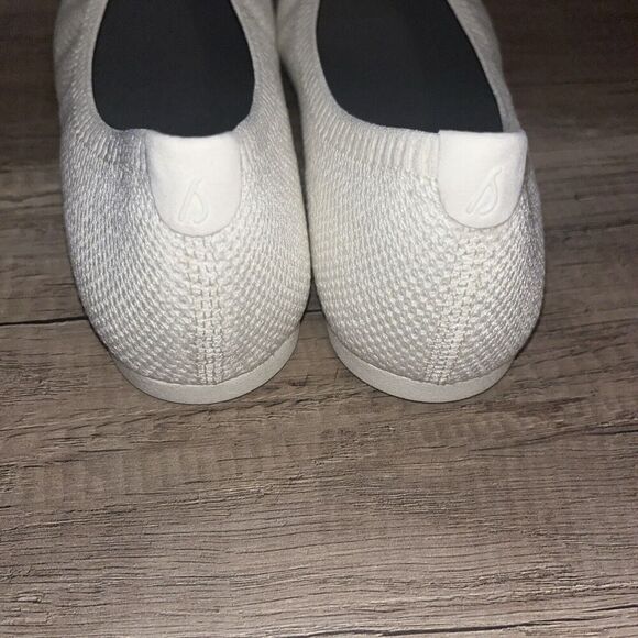 Allbirds Tree Breezer Point Shoes Womens 9 Natural White Slip On Ballet … - Picture 5 of 7